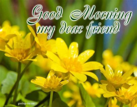 My Dear Sweet Friend Wishing U Good Morning - Good Morning Wishes & Images