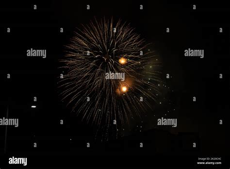 Fireworks for the celebration of September 15 Stock Photo - Alamy