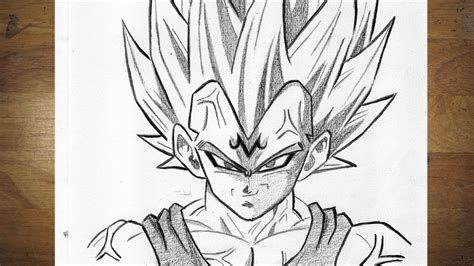 Top 65+ sketch of vegeta best - seven.edu.vn