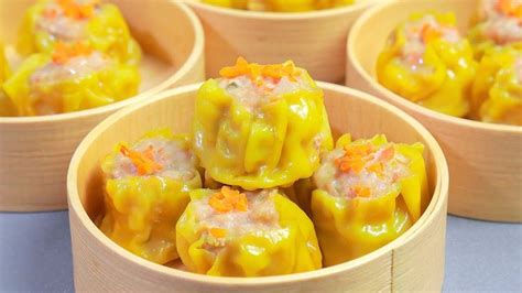 Siumai | How to make Dim Sum style Siu Mai | Chinese Siumai with Shrimp and Pork | Dim sum ...