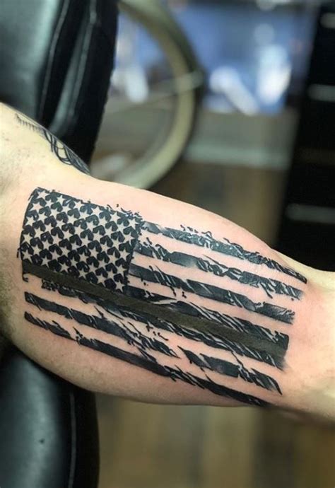 115 Patriotic American Flag Tattoos You Must See - Tattoo Me Now | Patriotic tattoos, American ...