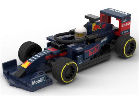 LEGO MOC 2021 Red Bull RB16B Formula One F1 Car by matthew_is_matthew | Rebrickable - Build with ...