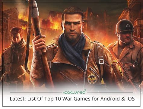 Latest: List Of Top 10 War Games for Android and iOS