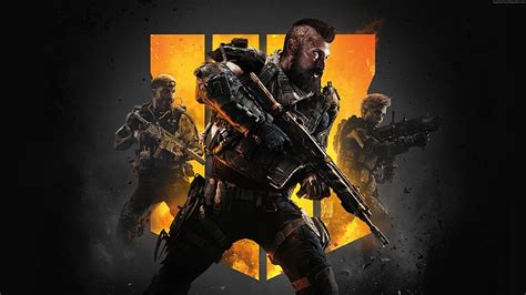 1366x768px | free download | HD wallpaper: Call of Duty Black Ops 4, poster, 4K, military ...