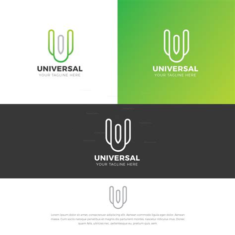 Universal Stylish Logo Design Template - Graphic Templates