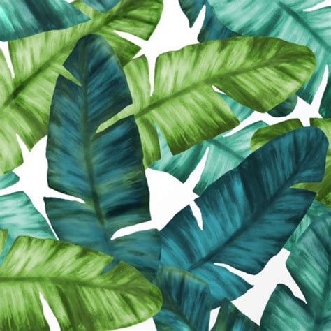 Tropical Leaves I | abstract art, interior art, artwork, hand painted artwork, hand paintings ...