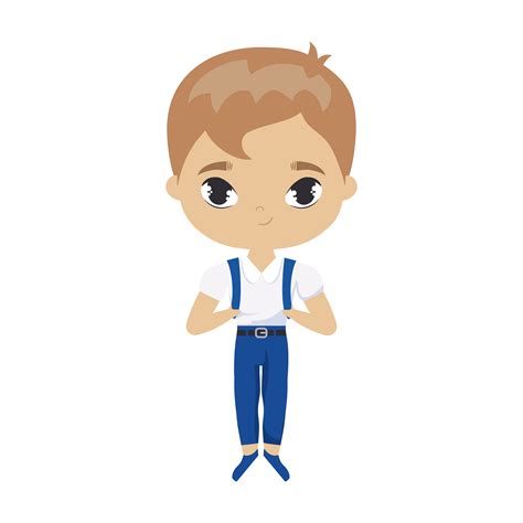 cute little student boy avatar character 649939 Vector Art at Vecteezy