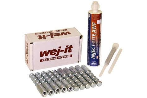 Epoxy Anchor Bolt Kit Drop-in Epoxy Anchor Bolt Kit - Liftmotive