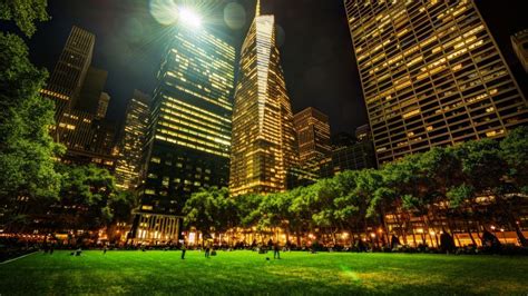 Central Park Night Wallpapers - 4k, HD Central Park Night Backgrounds ...