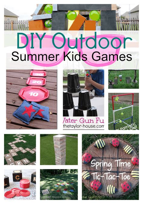 DIY Outdoor Games For Kids - Princess Pinky Girl