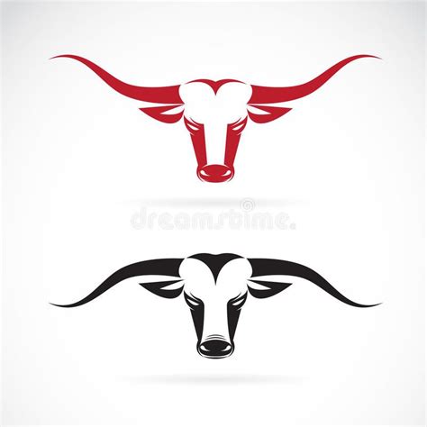 Vector image of an bull head. On white background , #sponsored, #bull, #image, #Vector, # ...