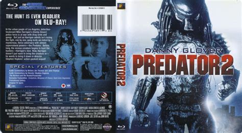 Predator 2 (1990) R1 Blu-Ray Cover & Label - DVDcover.Com