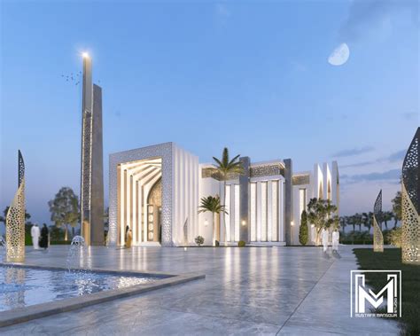 Modern Mosque in Sharjah | Architecture, Photography, Autodesk 3ds Max