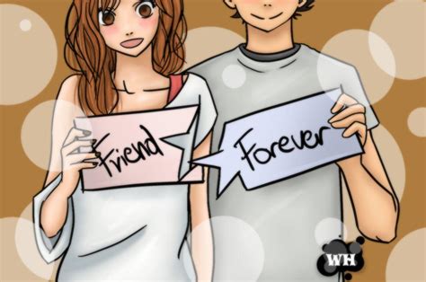 Anime Girl And Boy Friends Forever Wallpapers - Wallpaper Cave