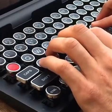 Vintage typewriter mechanical keyboard – Artofit