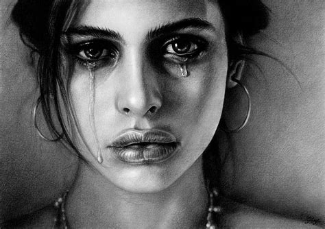 HD wallpaper: Artistic, Painting, Crying, Face, Girl, Sad, Woman | Wallpaper Flare