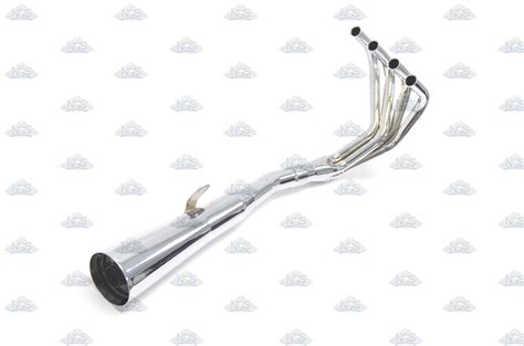 Honda CB400F 75-77 Exhaust System 4-1 Chrome