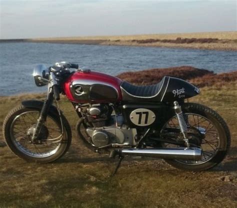 Classic Honda CD175 1977 Cafe Racer | Cafe racer motorcycle, Cafe racer, Honda