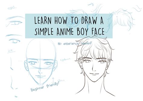 Ultimate Beginner's Guide to Drawing Male Anime Face | Veldymort Co | Skillshare