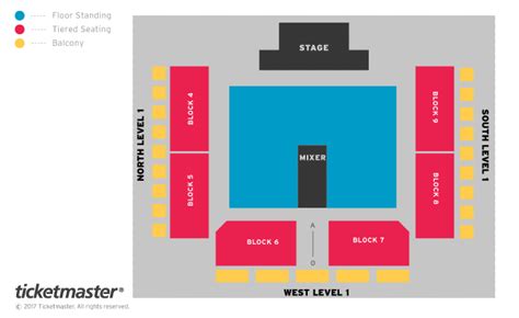 Michael Buble Seating Plan - Motorpoint Arena Cardiff