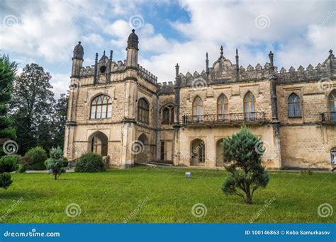 Dadiani Palace Located Inside a Park in Zugdidi, Georgia Stock Image - Image of holiday ...