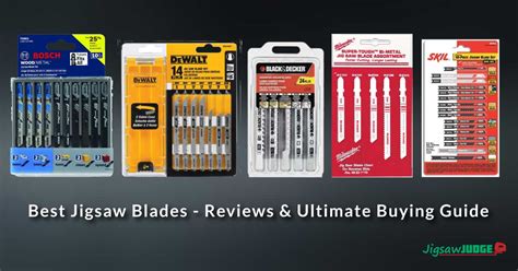 Best Jigsaw Blades Reviews & Buying Guide