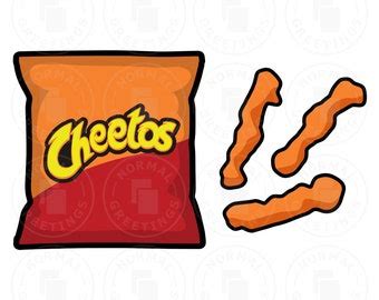 Cheetos Puffs Svg - Etsy