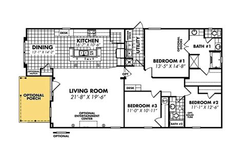 New Double Wide Floor Plans - floorplans.click