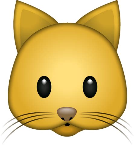 Download Cat Emoji Image in PNG | Emoji Island