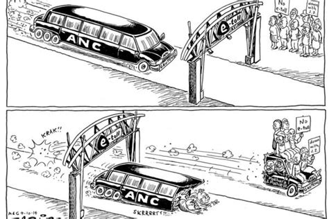 Zapiro: ANC and e-tolls - Mail & Guardian | Gauteng, Cartoon, National