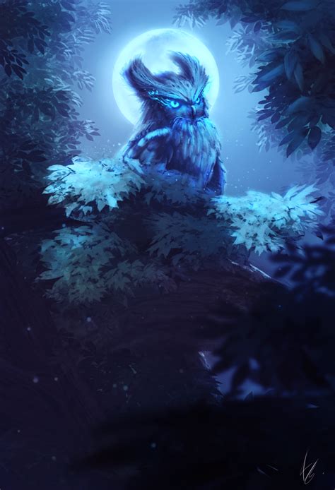 The Mystical Owl by Daren-Seomis on DeviantArt