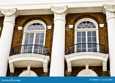 Fancy Windows stock photo. Image of columns, column, balconies - 2969532