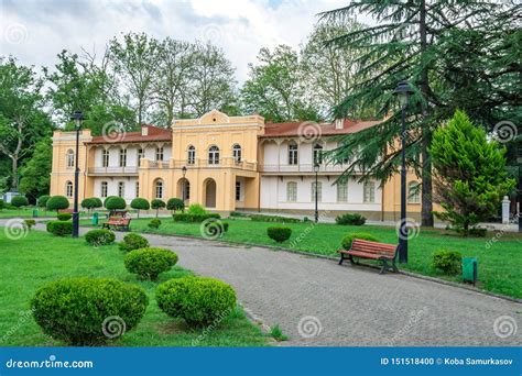 Museum Building Next To the Dadiani Palace in a Park in Zugdidi Stock Photo - Image of exterior ...