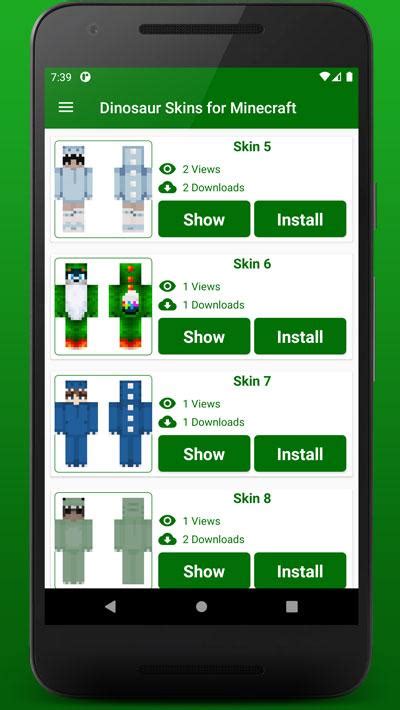 Dinosaur Skins for Minecraft APK for Android Download