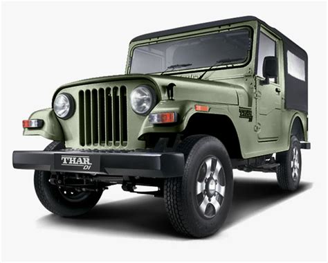 Mahindra Thar Di Rocky Beige - Mahindra Jeep Png, Transparent Png - kindpng