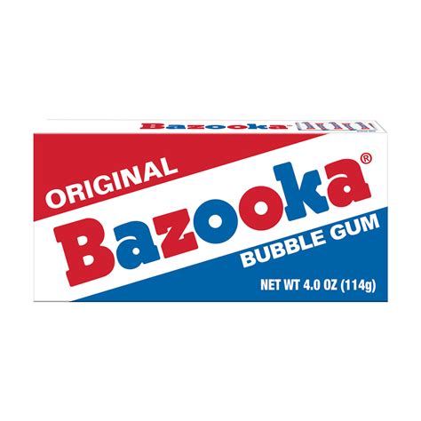 Bazooka Original Bubble Gum, 4 oz.