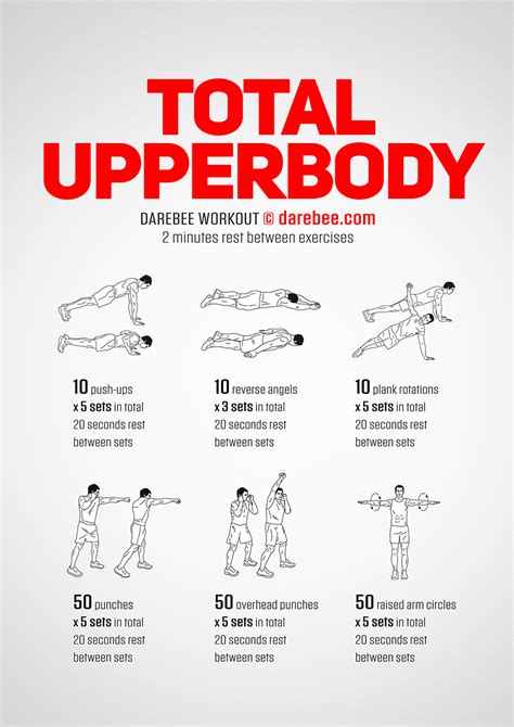 Total Bodyweight Upperbody Workout