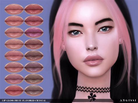 Sims 4 Cc Lip Gloss Overlay