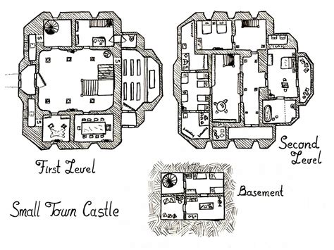 Small Town Castle - Map