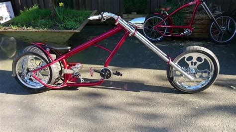 Hannan Custom LS300 chopper bike - YouTube