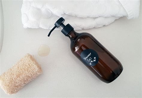 DIY Shower Gel - Clean Living Made Simple - Blooming Mandala