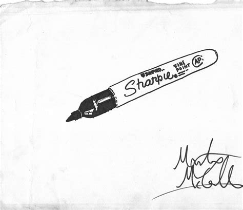 Sharpie, ? logo, Art