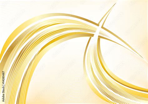 Vector gold abstract background Stock Vector | Adobe Stock