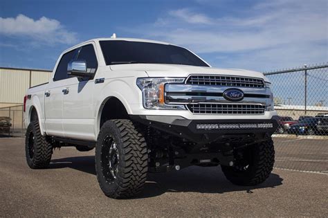 Ultimate Off-Roader Detected: White Lifted Ford F-150 Fitted with ...