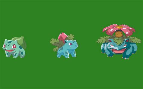 Bulbasaur Evolution Wallpaper by LtAtomSmoosher on DeviantArt