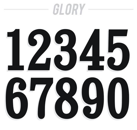 Vintage Racing Number Fonts Girls 3rd Birthday, Number Fonts, Vintage ...