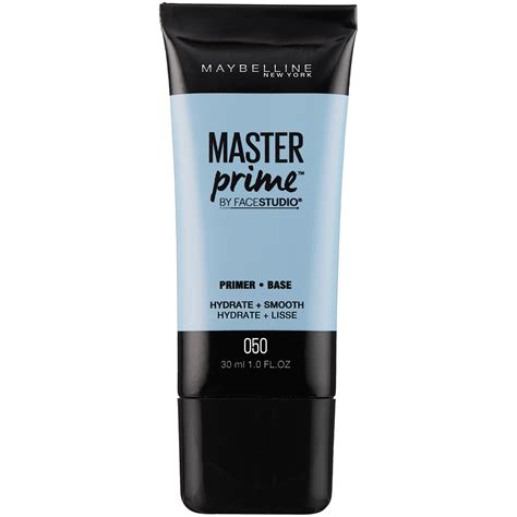 MaybellineFacestudio Master Prime Primer Hydrate + Smooth - 1 fl oz: Skin-Perfecting, Long ...