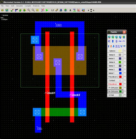 Nand Gate Schematic In Cadence