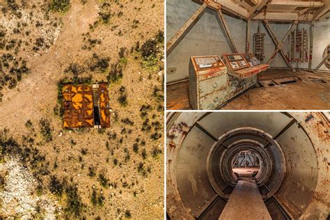 Cold War nuke missile silo with blast doors and escape hatch on sale ...