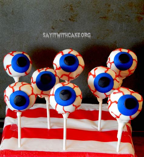 Eyeball Cake Pops | Say it With Cake